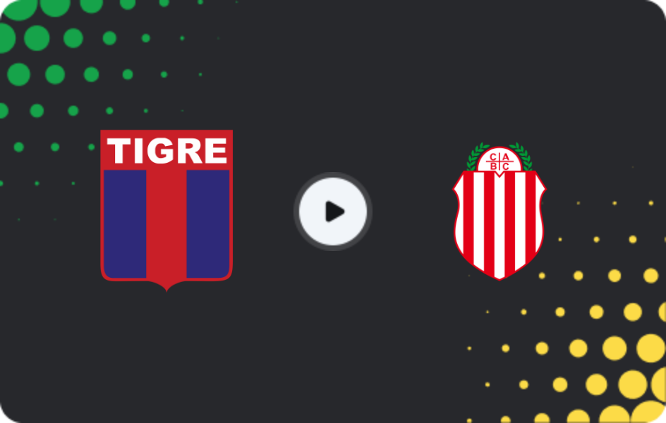 Where to watch Tigre — Barracas Central, Liga Profesional, 30.08.2026