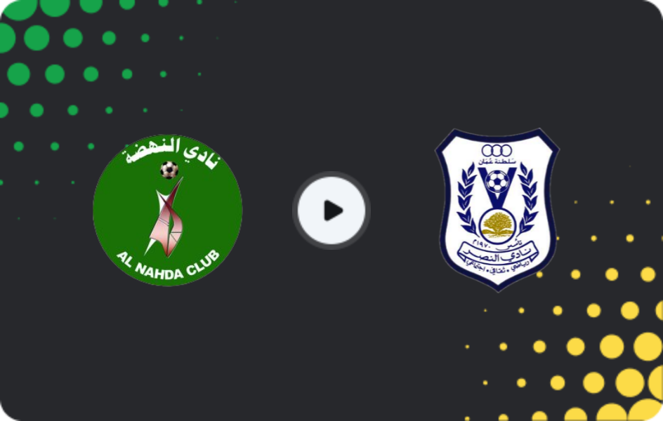 Where to watch Al-Nahda — Al Nasr SCSC, Professional League, 16.01.2026