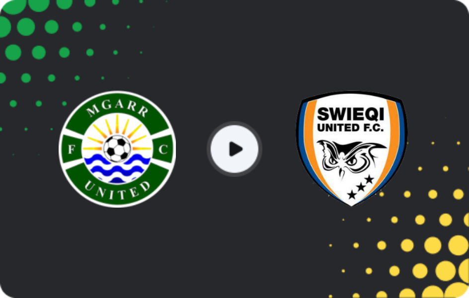 Where to watch Mgarr United — Swieqi United, Challenge League, 10.01.2026