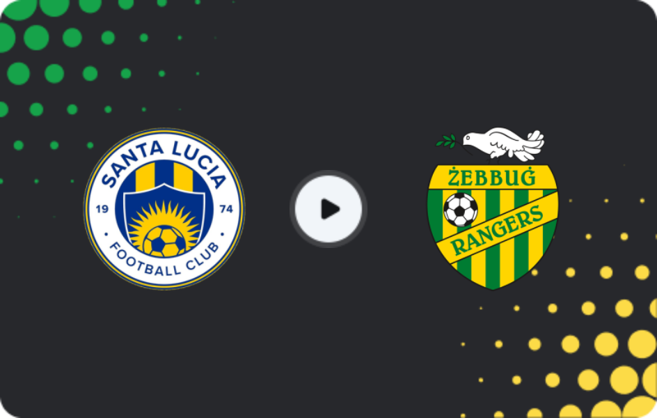 Where to watch Santa Lucía — Zebbug Rangers, Challenge League, 11.01.2026