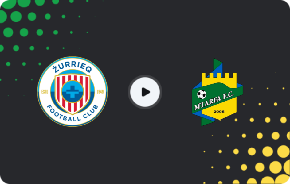 Where to watch Zurrieq — Mtarfa, Challenge League, 11.01.2026