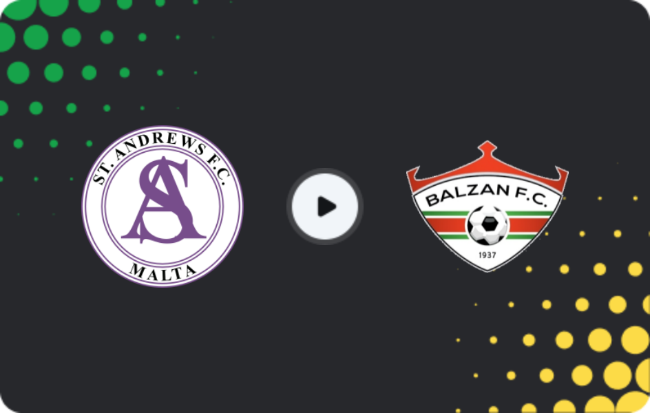 Where to watch St. Andrews — Balzan FC, Challenge League, 17.01.2026
