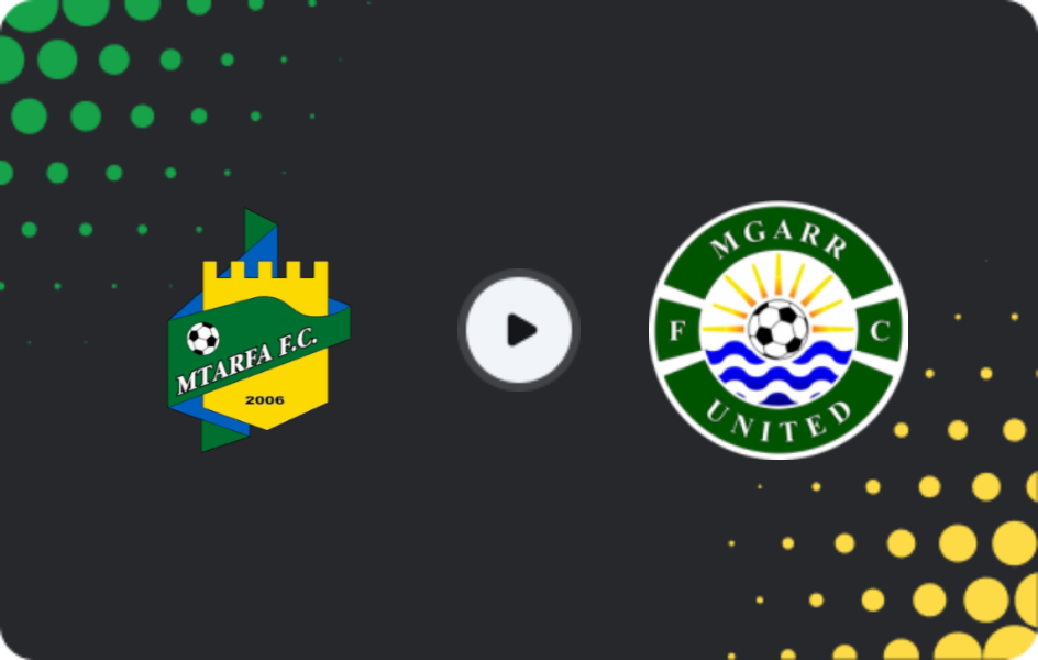 Where to watch Mtarfa — Mgarr United, Challenge League, 18.01.2026