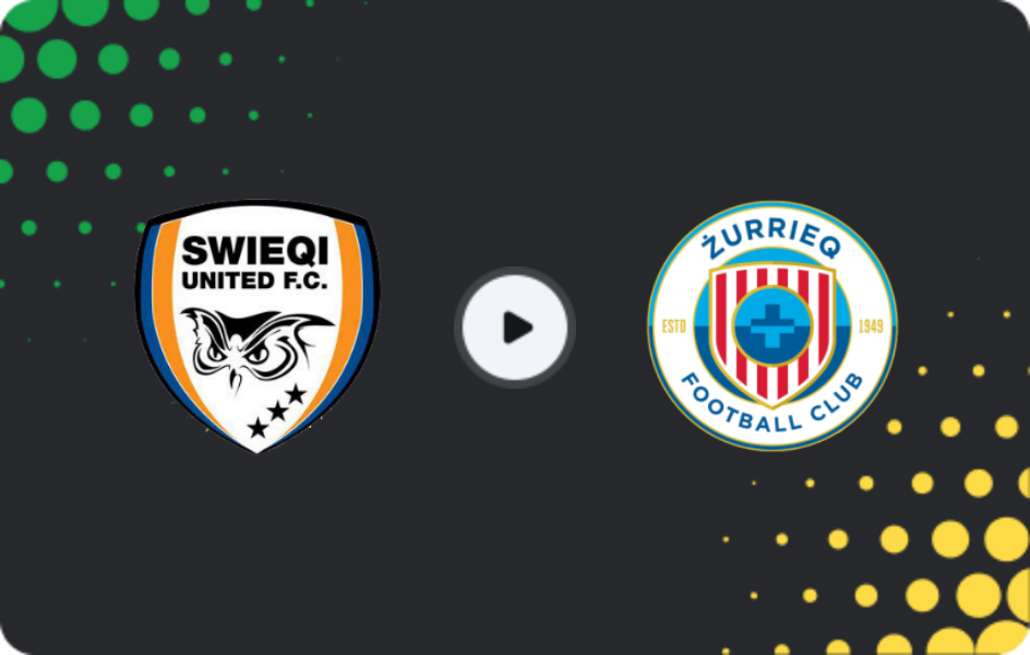 Where to watch Swieqi United — Zurrieq, Challenge League, 18.01.2026