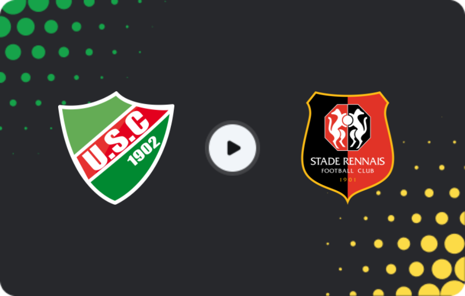 Where to watch Chantilly — Rennes, Coupe de France, 11.01.2026