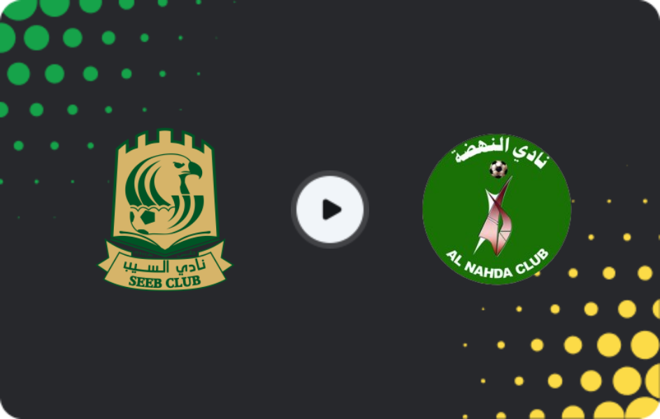 Where to watch Al Seeb — Al-Nahda, Professional League, 24.01.2026