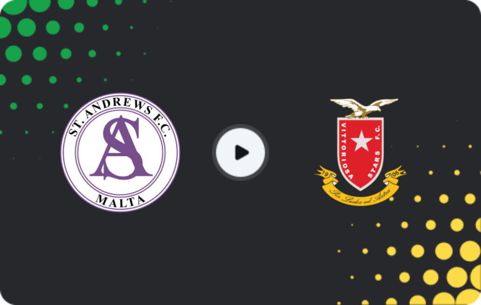 Where to watch St. Andrews — Vittoriosa Stars, Challenge League, 01.02.2026