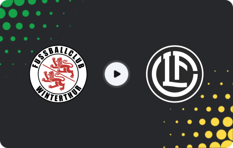 Where to watch Winterthur — Lugano, Super League, 07.02.2026