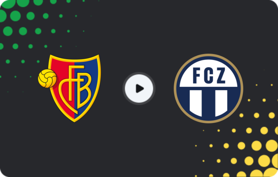 Where to watch Basel — Zurich, Super League, 08.02.2026