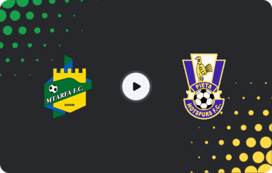 Where to watch Mtarfa — Pietà Hotspurs, Challenge League, 08.02.2026
