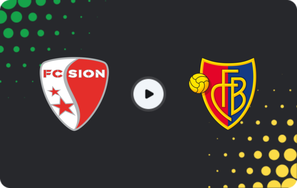 Where to watch Sion — Basel, Super League, 12.02.2026
