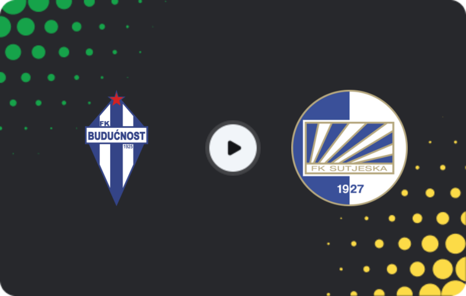 Where to watch Buducnost Podgorica — Sutjeska, First League, 21.02.2026