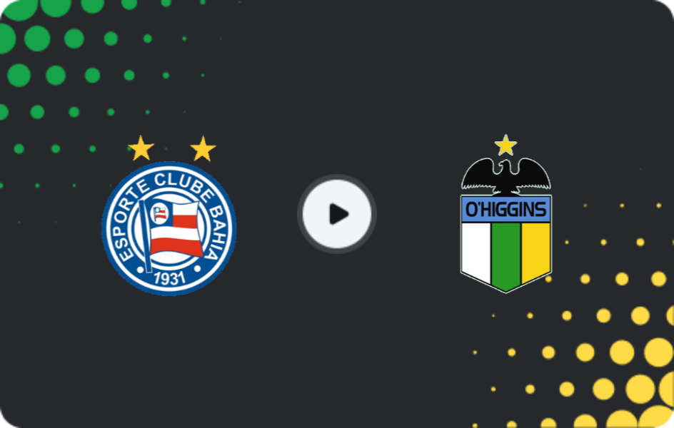 Where to watch Bahia — O'Higgins, Copa Libertadores, 25.02.2026