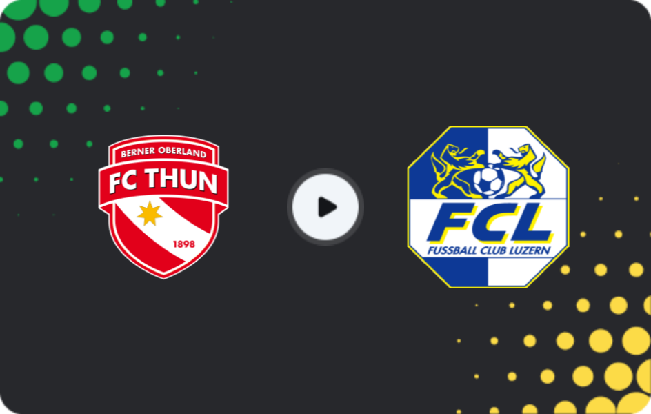 Where to watch Thun — Luzern, Super League, 28.02.2026