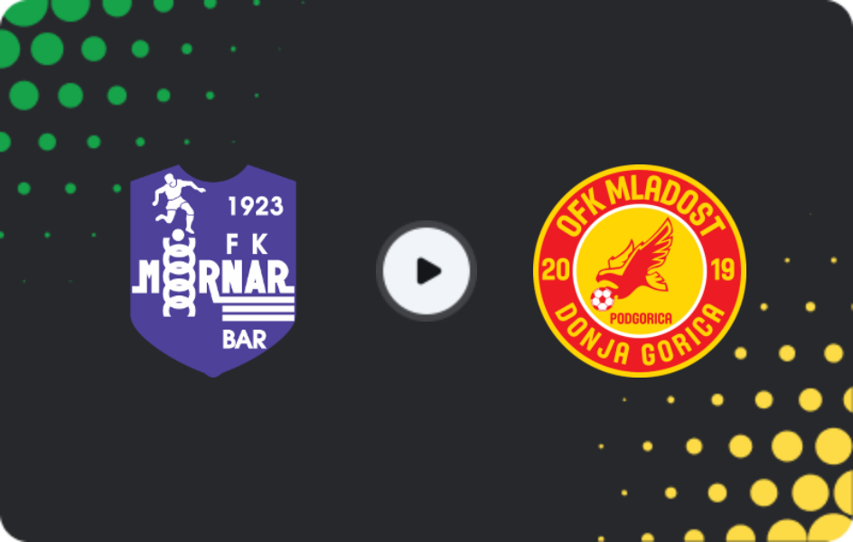Where to watch Mornar — Mladost DG, First League, 01.03.2026