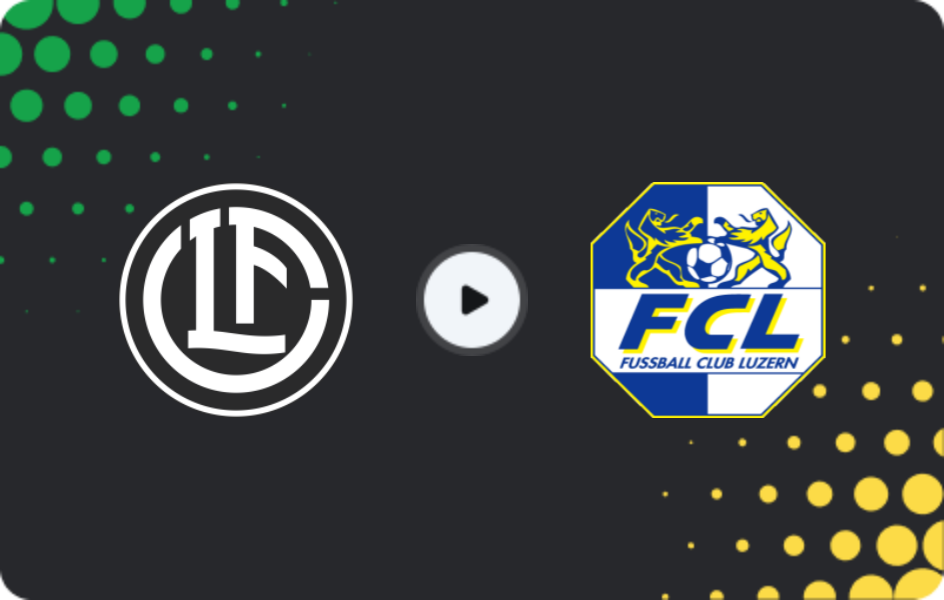 Where to watch Lugano — Luzern, Super League, 07.03.2026