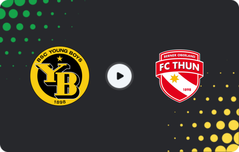 Where to watch Young Boys — Thun, Super League, 08.03.2026