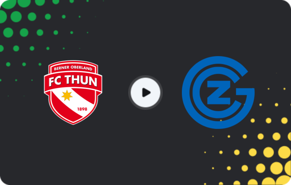 Where to watch Thun — Grasshoppers, Super League, 14.03.2026