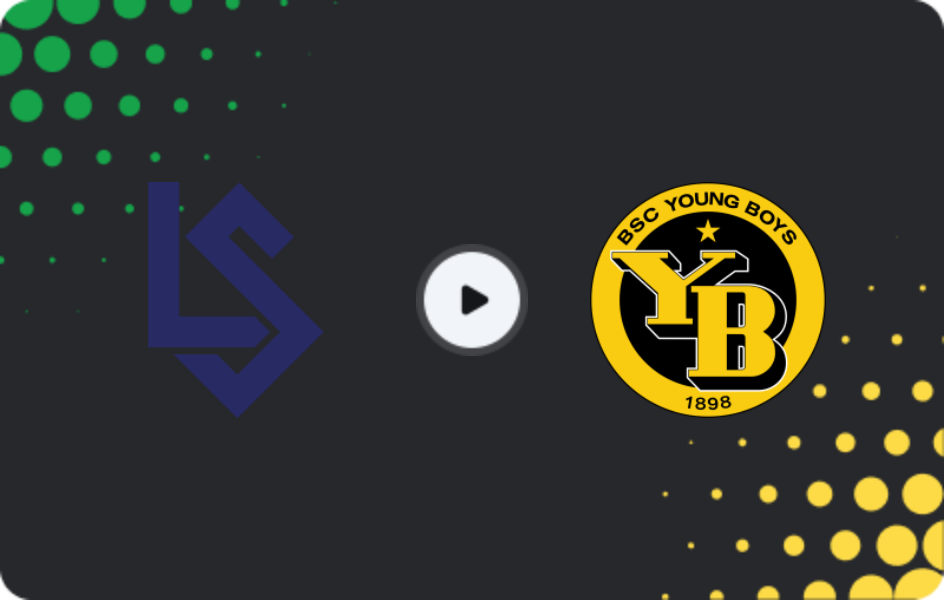 Where to watch Lausanne — Young Boys, Super League, 15.03.2026