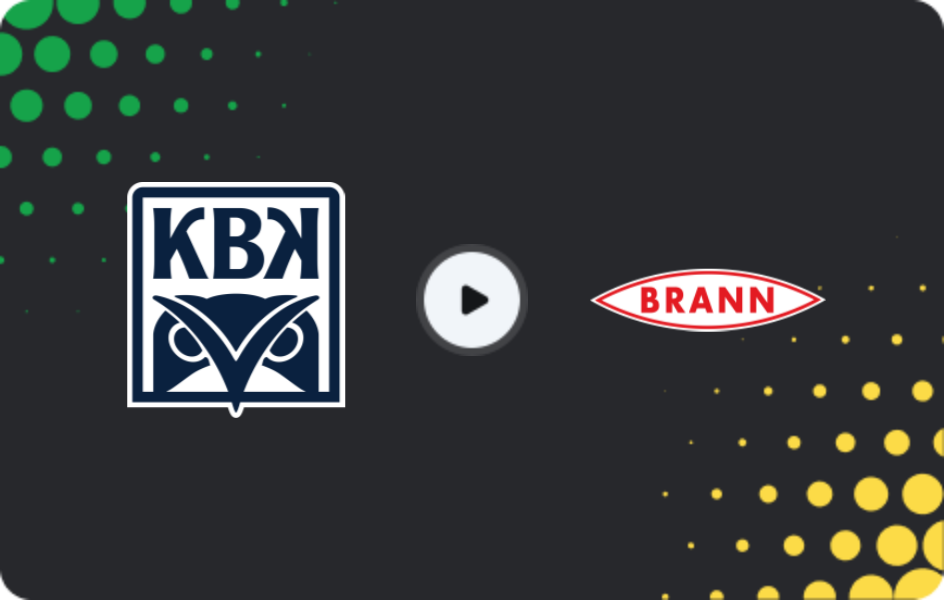 Where to watch Kristiansund BK — Brann, Eliteserien, 15.03.2026