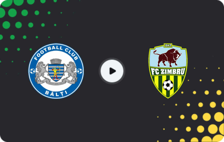 Where to watch CSF Bălți — Zimbru, Super Liga, 21.03.2026
