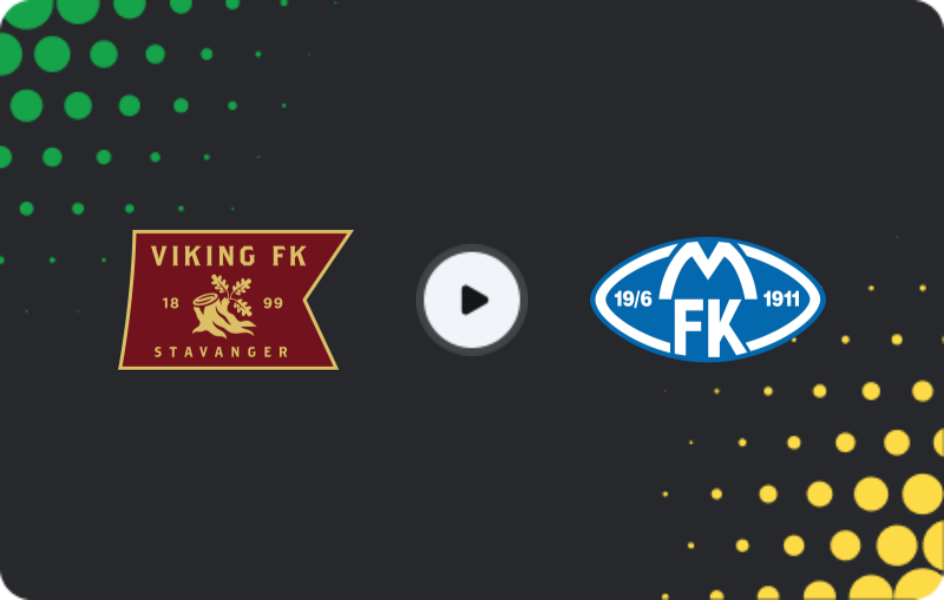 Where to watch Viking — Molde, Eliteserien, 21.03.2026