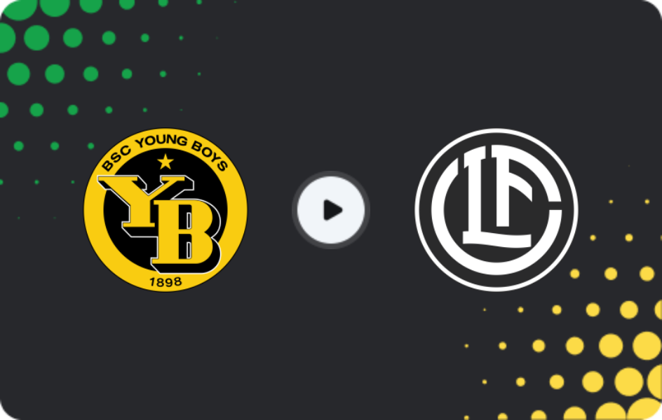 Where to watch Young Boys — Lugano, Super League, 22.03.2026
