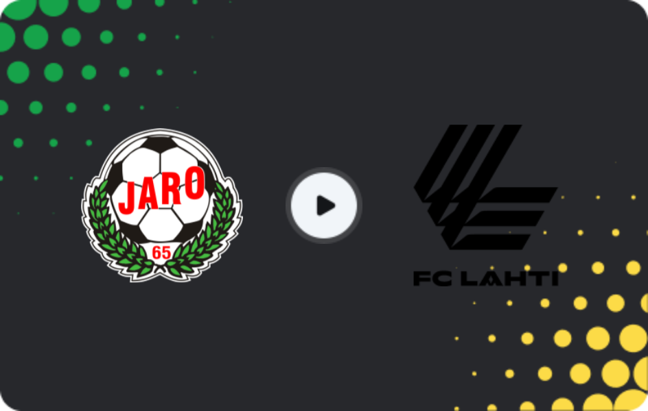 Where to watch FF Jaro — Lahti, Veikkausliiga, 04.04.2026