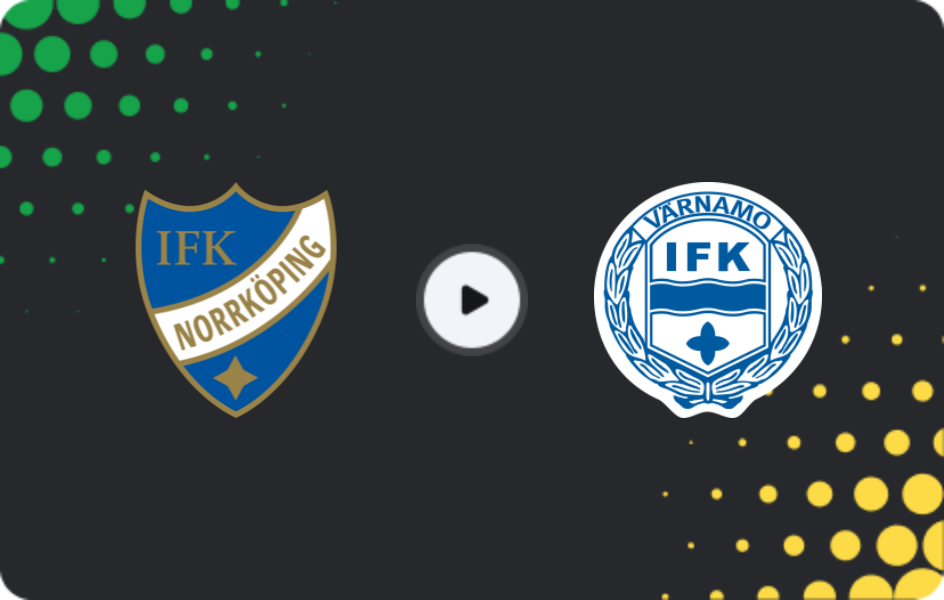 Where to watch Norrkoping — Varnamo, Superettan, 05.04.2026