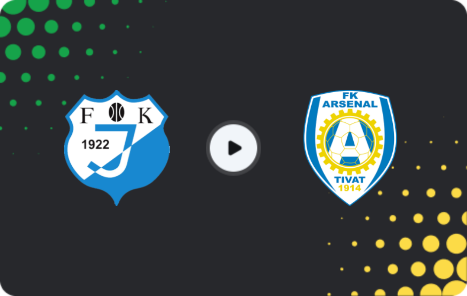 Where to watch Jedinstvo — Arsenal Tivat, First League, 05.04.2026