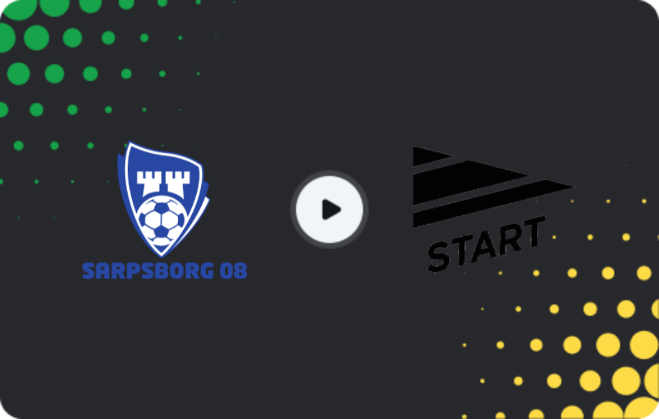 Where to watch Sarpsborg 08 — Start, Eliteserien, 06.04.2026