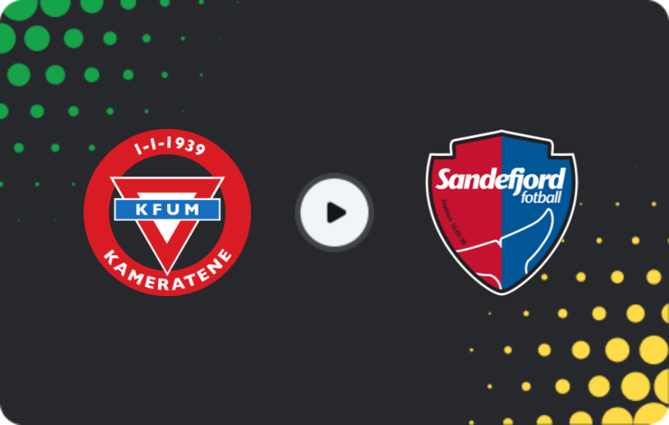Where to watch KFUM Oslo — Sandefjord, Eliteserien, 07.04.2026