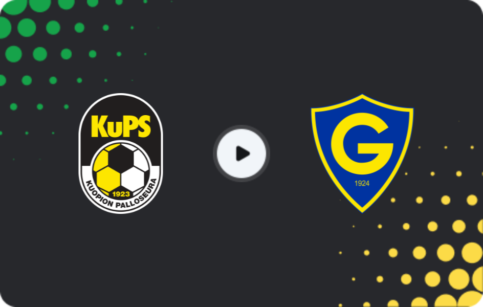 Where to watch KuPS — Gnistan, Veikkausliiga, 11.04.2026