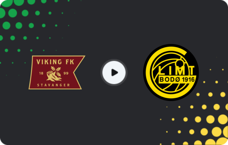 Where to watch Viking — Bodo/Glimt, Eliteserien, 11.04.2026