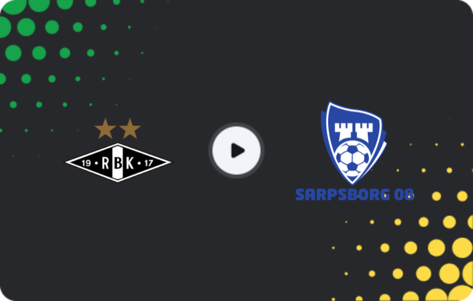 Where to watch Rosenborg — Sarpsborg 08, Eliteserien, 12.04.2026