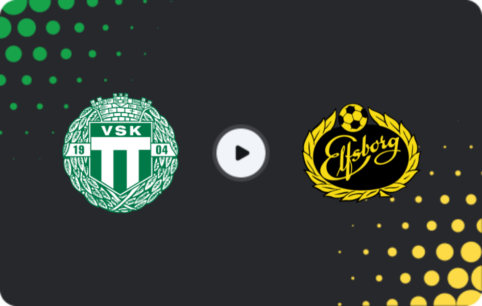 Where to watch Vasteras SK — Elfsborg, Allsvenskan, 12.04.2026