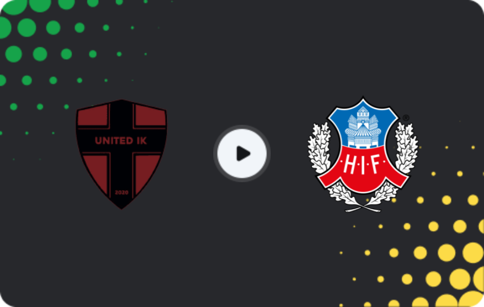 Where to watch United Nordic — Helsingborg, Superettan, 12.04.2026