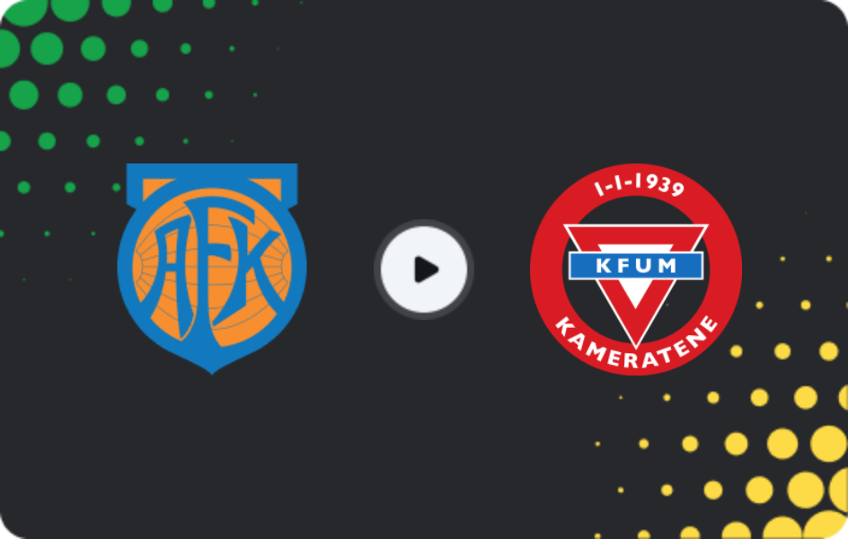 Where to watch Aalesund — KFUM Oslo, Eliteserien, 12.04.2026
