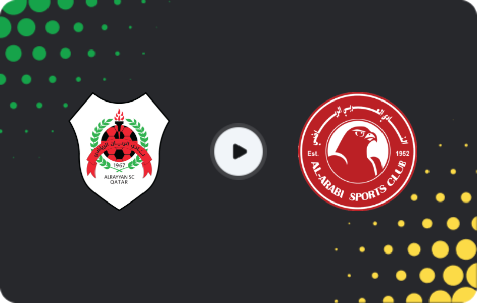 Where to watch Al-Rayyan — Al-Arabi, Stars League, 17.04.2026