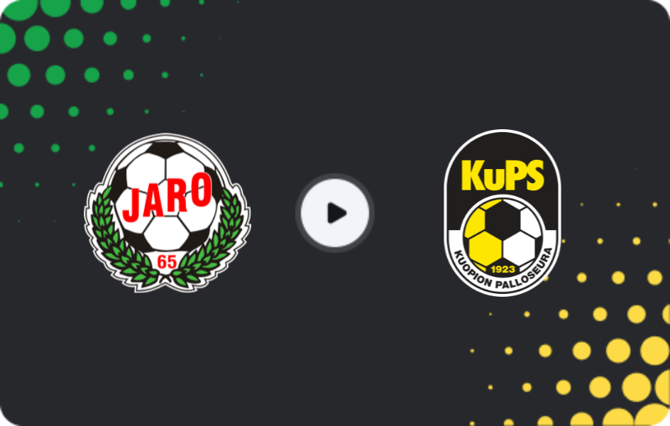 Where to watch FF Jaro — KuPS, Veikkausliiga, 18.04.2026