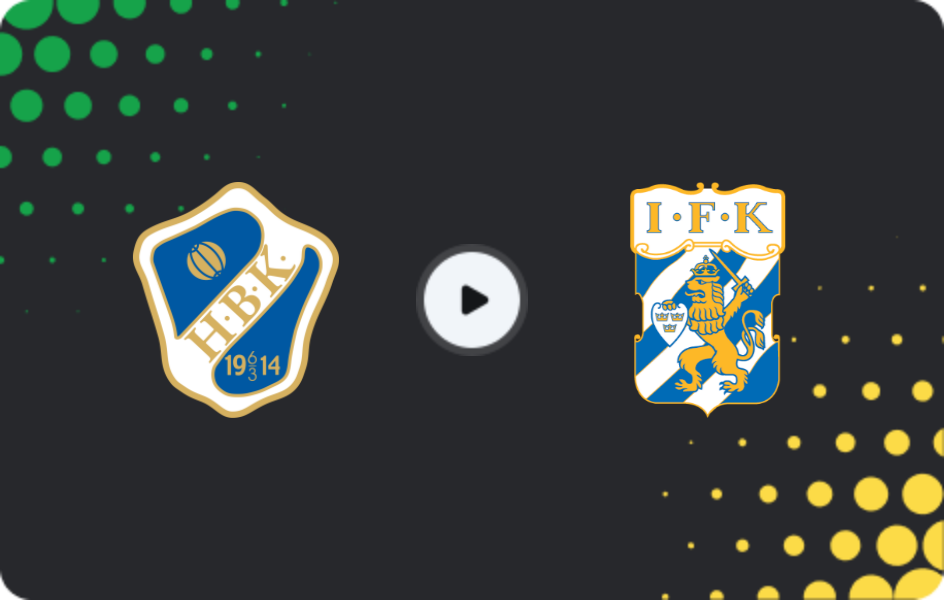 Where to watch Halmstad — Göteborg, Allsvenskan, 19.04.2026