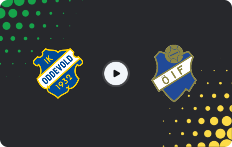 Where to watch Oddevold — Osters, Superettan, 19.04.2026