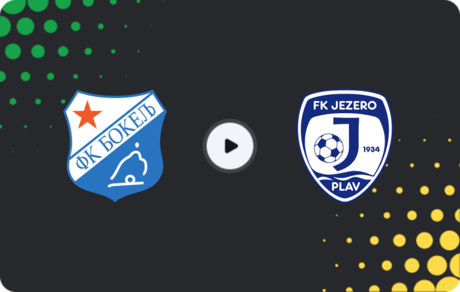 Where to watch Bokelj — Jezero, First League, 19.04.2026