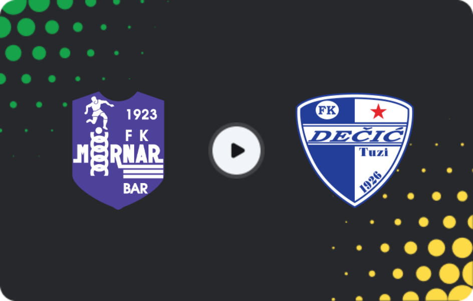 Where to watch Mornar — Dečić, First League, 19.04.2026