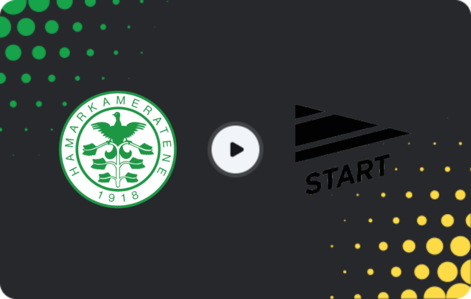 Where to watch Ham-Kam — Start, Eliteserien, 26.04.2026