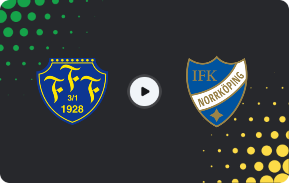 Where to watch Falkenbergs FF — Norrkoping, Superettan, 03.05.2026