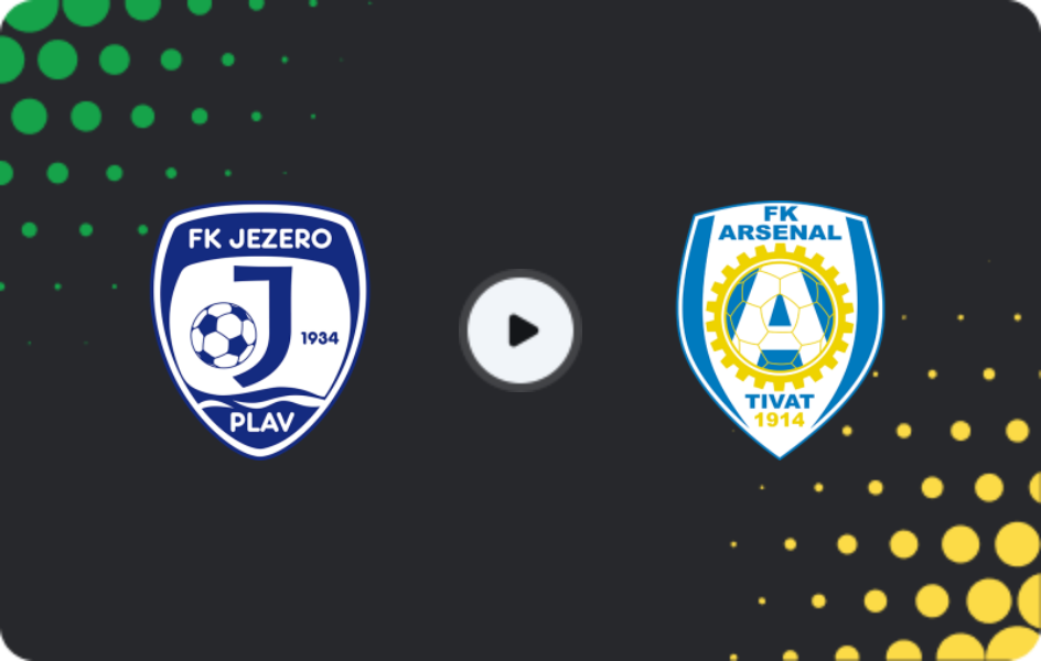 Where to watch Jezero — Arsenal Tivat, First League, 03.05.2026