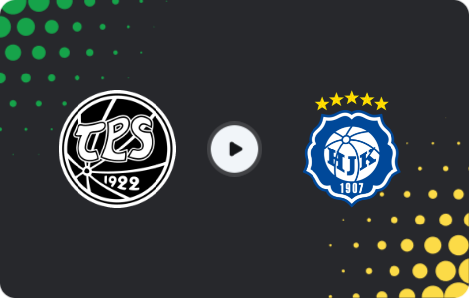 Where to watch Turku PS — HJK helsinki, Veikkausliiga, 08.05.2026