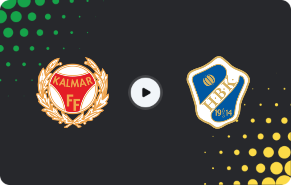 Where to watch Kalmar FF — Halmstad, Allsvenskan, 10.05.2026