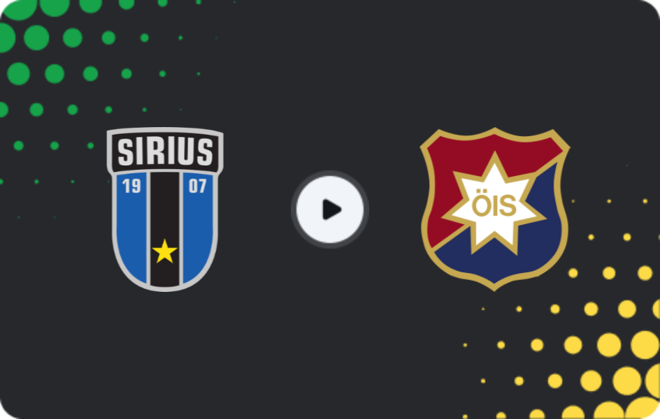 Where to watch Sirius — Orgryte IS, Allsvenskan, 11.05.2026